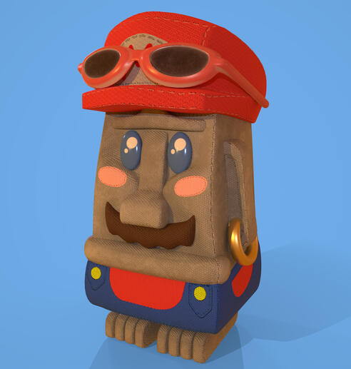 Mario Moai